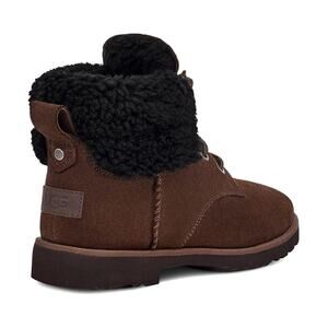 UGG Romely Heritage Lace Burnt Cedar Brown Women's Boots Size 5.5 NWOB